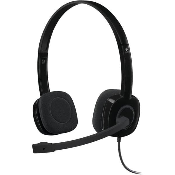 Casque Micro LOGITECH stéréo H151 noir (981-000589) Casque Micro LOGITECH stéréo H151 noir (981-000589)